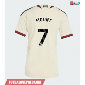 Lacne Ženy Futbalové dres Manchester United Mason Mount #7 2026-27 Krátky Rukáv - Tretina